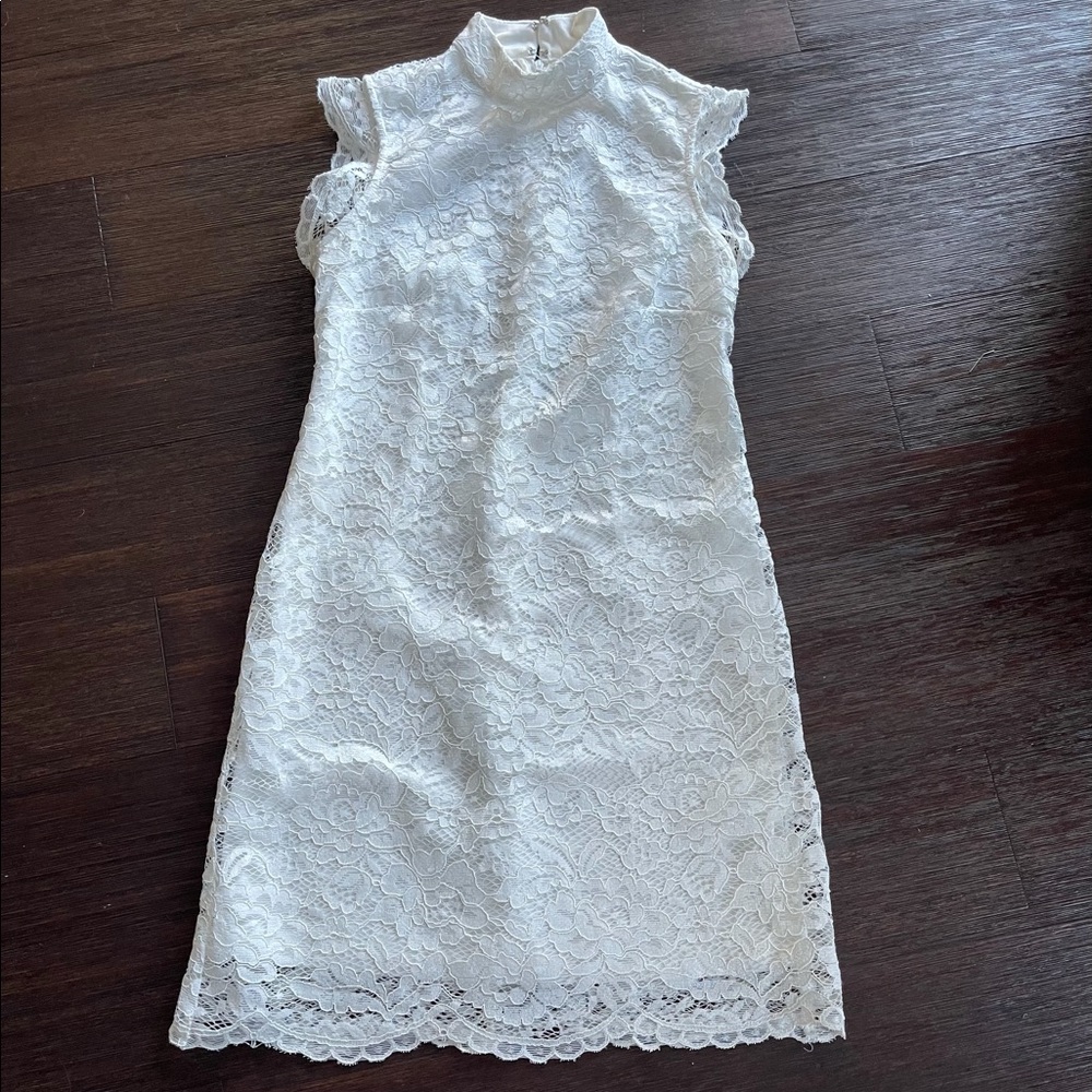 White dress